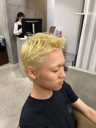 カラー メンズ tomoメンズ特化 /パーマ/カットのヘアスタイル