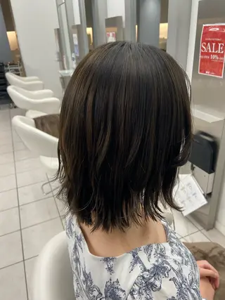 ミディアム 🪄ྀི Morita🩵ྀིのヘアスタイル