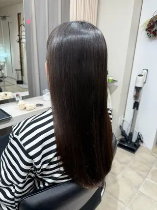 ロング haru 髪質改善サロンのヘアスタイル