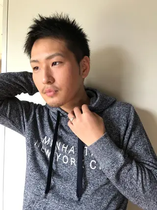 メンズ リボンズシー 釘嶋のヘアスタイル