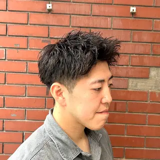 ショート メンズ 【メンズパーマ特化】 🍏網中勇喜のヘアスタイル