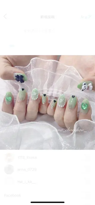 ネイル Anna Sano⭐️のネイルデザイン