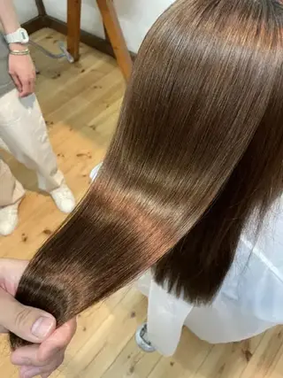 ロング 原畑 貴志のヘアスタイル