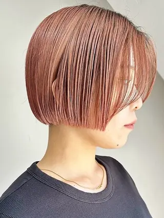 ショート カラー ボブ・レイヤー支持 No.1/Ryokiのヘアスタイル