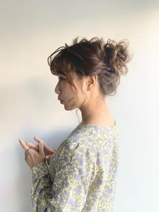 ロング 永井 瑞穂のヘアスタイル