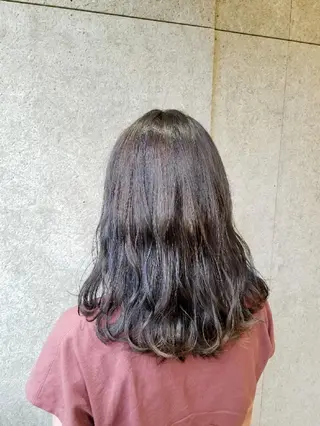 ロング カラー La fith hair 池袋店所属・🔴赤み消し/ 艶カラー落合 優🔴のヘアスタイル