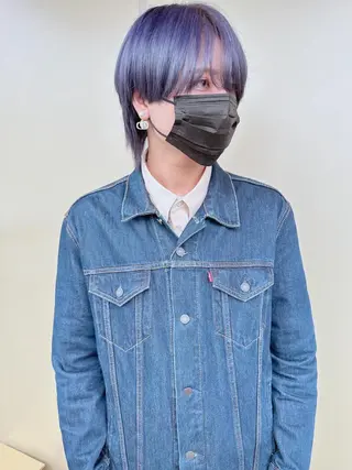 ミディアム カラー ヘアアレンジ メンズ メンズZina代表 田端 麗治のヘアスタイル