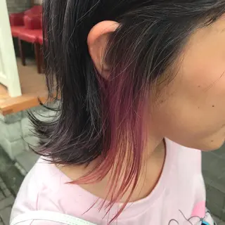 ショート カラー 💘カラー人気Ｎｏ. １💘SAYAのヘアスタイル