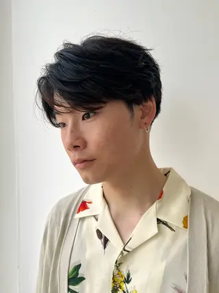 ショート メンズ 平間 稔希のヘアスタイル