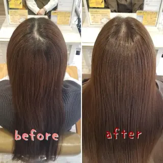 ロング とみー 艶カラー/  大人女性のお悩み相談のヘアスタイル