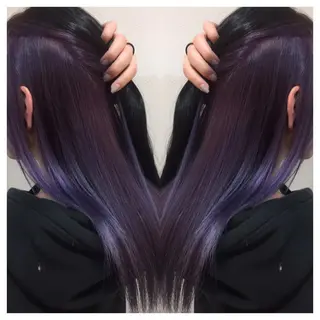 ロング 髪質改善/痛ませ ないカラー/西村航大のヘアスタイル