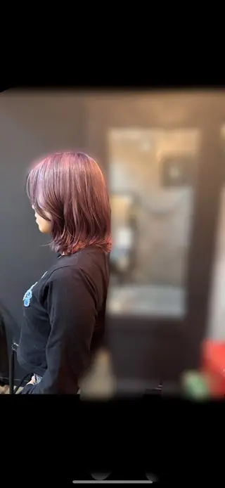 ミディアム カラー えりな・安心 ・丁寧な美容師🌱のヘアスタイル