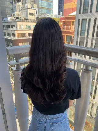 ロング パーマ mako︴ Euphoriaのヘアスタイル