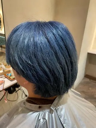 メンズ シモカワ マシロのヘアスタイル