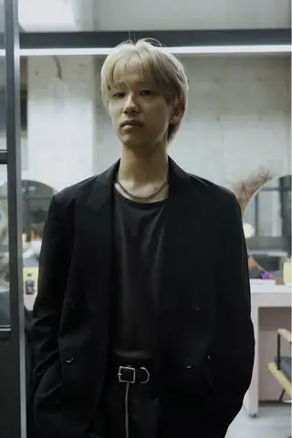 カラー メンズ メンズ/ ハイトーン/りんののヘアスタイル