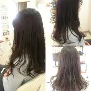 ロング パーマ キンジョウ エナミのヘアスタイル