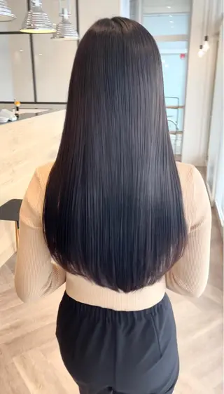 セミロング アンドウ ユウ/ レイヤーカット/韓国のヘアスタイル