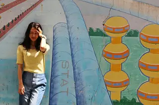 セミロング カラー パーマ LAMP HAIR  ランプヘアー所属・徳永 博志のヘアスタイル