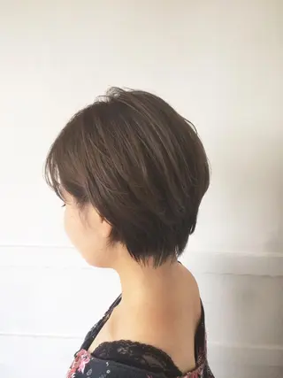 ショート カラー SALOWIN名古屋本山店所属・🍏ナガヤマ ヒデアキ🍏のヘアスタイル