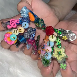 ロング WOLTOKYO渋谷 Anzuのネイルデザイン