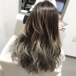 ショート ミディアム セミロング ロング カラー パーマ ヘアアレンジ 吉本 yoshimotoのヘアスタイル