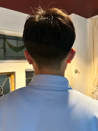 ショート メンズ ツーブロック刈り上げ Harunaのヘアスタイル