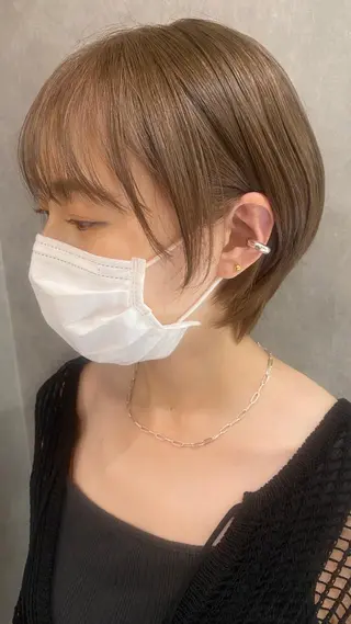 ショート カラー Bianca所属・Bianca  代表 硲　貴亮【東武練馬】のヘアスタイル