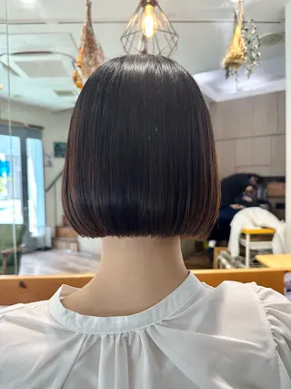 ショート ボブ/インナーカラー ショート/佐野祥子のヘアスタイル