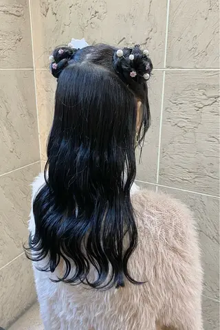 ロング ヘアアレンジ 菊地 紗矢のヘアスタイル