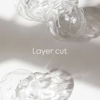 レイヤー🤍透明感 カラー🤍AKARIのヘアスタイル