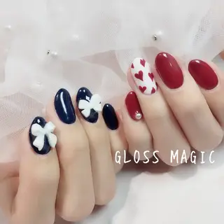 ネイル あ きのネイルデザイン