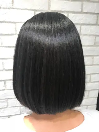 パーマ 米良 志織のヘアスタイル