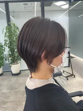 ショート KANGOLSALON 富山セントラル所属・松井 亜美のヘアスタイル