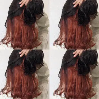 ミディアム カラー Hanna by W_SALONのヘアスタイル