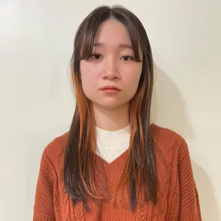 ロング カラー ホリケ アオイのヘアスタイル