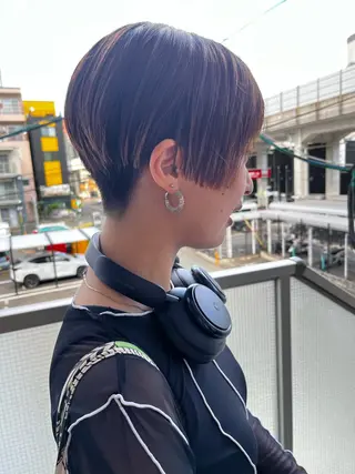 ショート ROSSO Hair&SPA 香椎宮前店所属・SHIINA 香椎宮前店のヘアスタイル