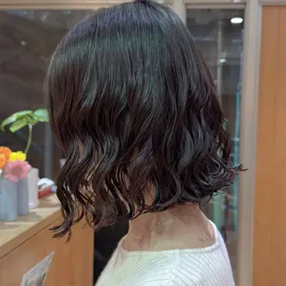 ショート パーマ 大橋 芽衣のヘアスタイル