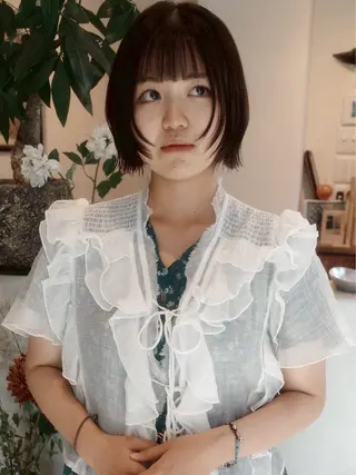 ショート (h)wim ウィムのヘアスタイル