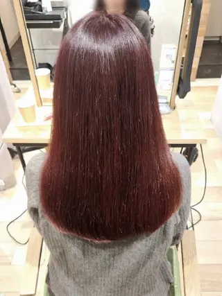 カラー ロング ACTOR所属・外戸口未優利 /ケドグチミユリのヘアスタイル