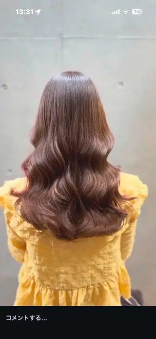 ロング パーマ モデル募集 🫧さやか🫧のヘアスタイル