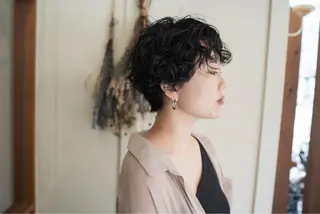 ショート パーマ Genta @gegege75のヘアスタイル
