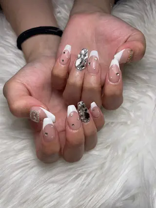 セミロング ネイル nail salon BELLUNA所属・BELLUNA Mizuki❤︎のネイルデザイン