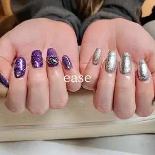 ショート カラー キッズ パーマ ネイル ヘアアレンジ マツエク・マツパ メンズ アイブロウ ChouChou NAILSALONのネイルデザイン