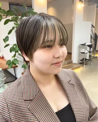ショート カラー Hair salon HAL所属・佐藤 栄輔のヘアスタイル