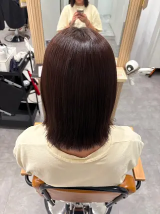 セミロング カラー SHIAN ⭐️KAHO⭐️のヘアスタイル