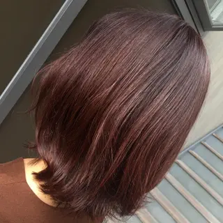 ミディアム カラー ヘアセット/髪質改善 🌿 長 若奈のヘアスタイル