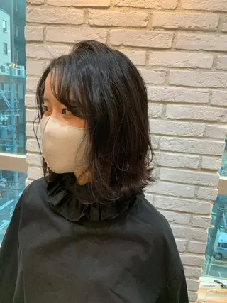 ミディアム aguhair jour所属・髪質改善/白髪ぼかし KENTAのヘアスタイル