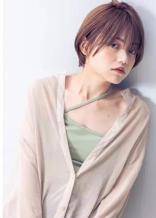 ショート カラー 大人女性を美しく✱ 吉祥寺BRING近藤のヘアスタイル