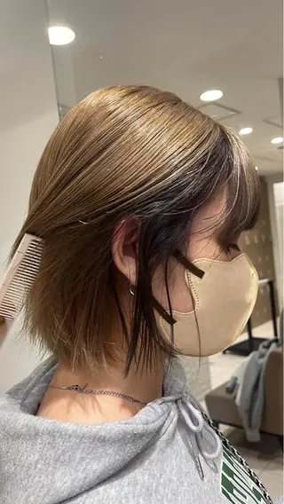 ミディアム 【縮毛矯正/レディー スカット】美涼🎀のヘアスタイル