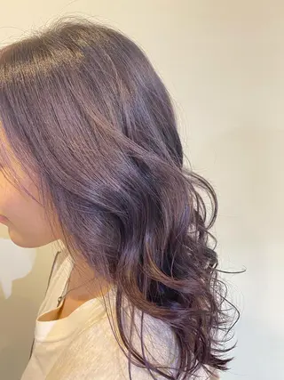 ロング HARUKIMINATO横浜所属・デザインカラー モデル募集🌈のヘアスタイル